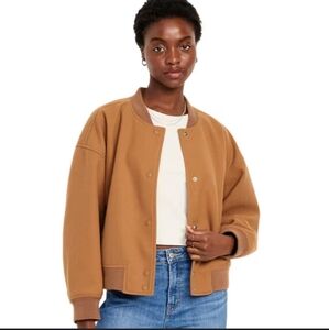 Old Navy Brown Bomber Jacket